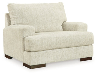 Caretti Oversized Chair and Ottoman