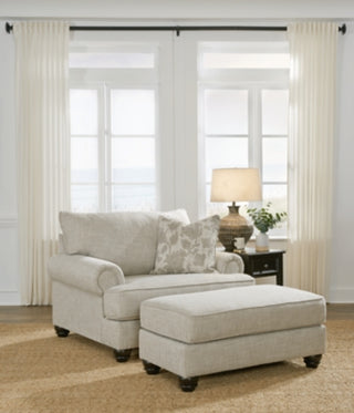 Asanti Oversized Chair and Ottoman