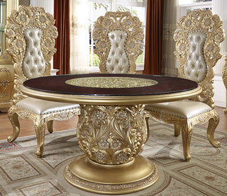 Turk 5-piece 3-in-1 Dining and Game Table Set Tobacco