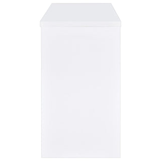 Topanga Engineered Wood Freestanding Home Bar White