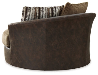 Alesbury Sofa and Oversized Swivel Accent Chair