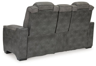 Next-Gen DuraPella Power Reclining Loveseat with Console