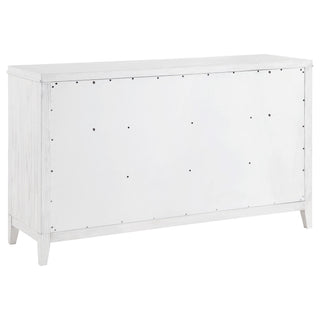 Marielle 5-piece Queen Bedroom Set Distressed White