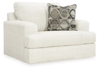 Karinne Loveseat, Oversized Chair and Accent Ottoman