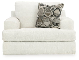 Karinne Loveseat, Oversized Chair and Accent Ottoman