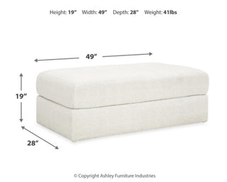 Karinne Oversized Chair and Ottoman
