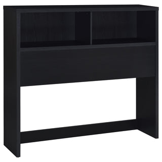Westpark 49-inch Full Bookcase Headboard Black