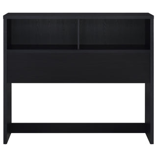 Westpark 49-inch Full Bookcase Headboard Black