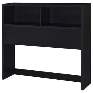 Westpark 49-inch Full Bookcase Headboard Black