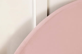 June Upholstered Queen or Full Panel Headboard Blush