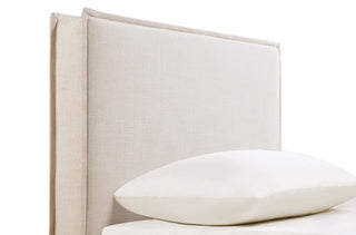Izzy Upholstered Twin Panel Headboard Sand