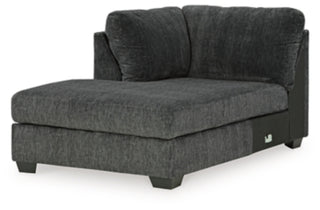 Biddeford 2-Piece Sectional and Oversized Swivel Accent Chair