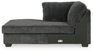 Biddeford 2-Piece Sectional and Oversized Swivel Accent Chair