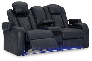Fyne-Dyme Power Reclining Sofa, Loveseat and Recliner