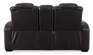 Party Time Power Reclining Loveseat with Console