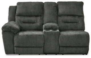 Nettington Left-Arm Facing Power Reclining Loveseat with Console