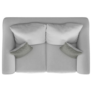 Salizar 2-piece Upholstered Flared Arm Sofa Set Sand