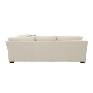 Aria Upholstered Track Arm Sectional Sofa Oatmeal