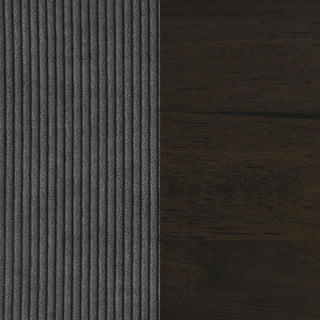 Deerhurst Upholstered Track Arm Tufted Sofa Charcoal