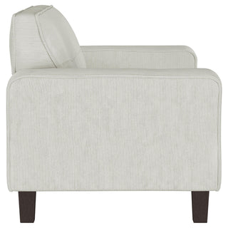 Deerhurst 3-piece Upholstered Track Arm Sofa Set Greige