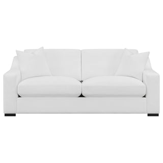 Ashlyn Upholstered Sloped Arm Sofa White