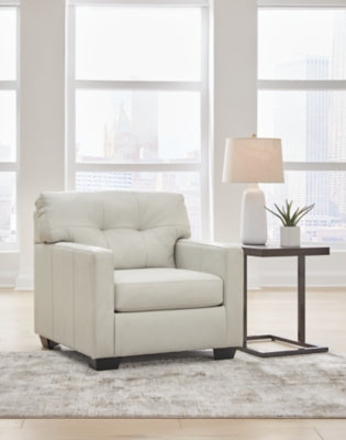Belziani Oversized Chair and Ottoman