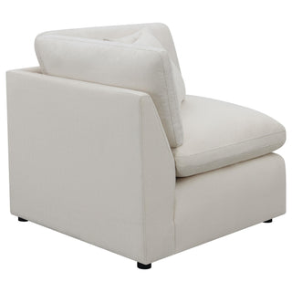 Hobson Upholstered Corner Ivory