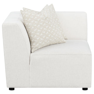 Freddie 6-piece Upholstered Modular Sectional Sofa Pearl