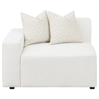 Freddie 6-piece Upholstered Modular Sectional Sofa Pearl