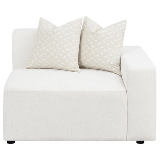 Freddie 6-piece Upholstered Modular Sectional Sofa Pearl