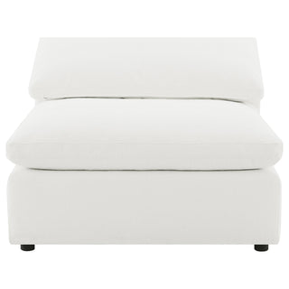 Raleigh 5-piece Boucle Upholstered Modular Sectional Ivory