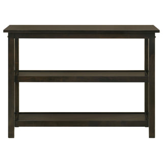 Rachelle 2-shelf Wood Entryway Console Table Deep Merlot