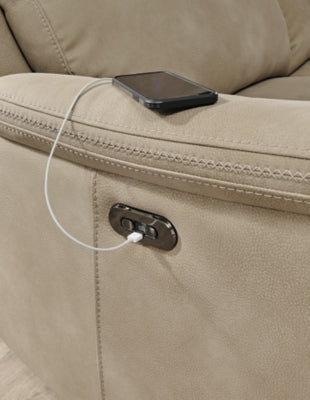 Next-Gen DuraPella Power Reclining Loveseat with Console