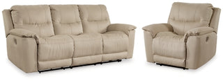 Next-Gen Gaucho Power Reclining Sofa and Power Recliner
