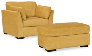 Keerwick Sofa, Loveseat, Oversized Chair and Ottoman