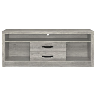 Burke 3-piece 59-inch TV Entertainment Center Grey Driftwood