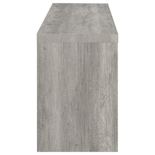 Burke 3-piece 59-inch TV Entertainment Center Grey Driftwood
