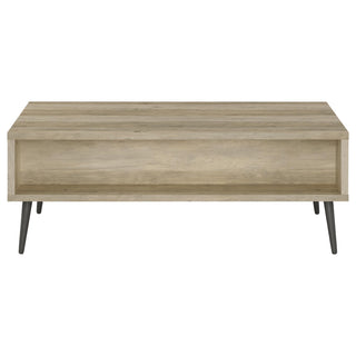 Welsh 2-piece Coffee and End Table Set Distressed Pine