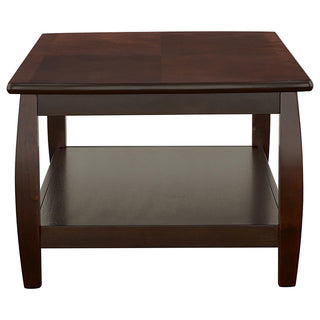 Dixon 1-shelf Rectangular Wood Coffee Table Espresso