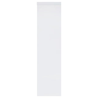 Jude 3-shelf Engineered Wood Media Tower High Gloss White