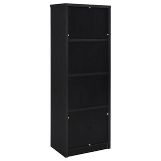 Winfield 3-sheld Media Tower Entertainment Pier Black
