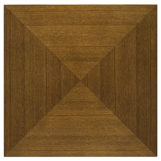 Westerly Square Wood Side End Table Walnut Brown