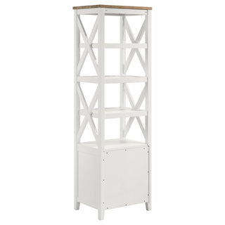 Hollis 3-piece 67" TV Stand Entertainment Center White
