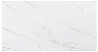 Visalia 3-piece Faux Marble Coffee and End Table Set White