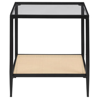 Amherst 2-piece Coffee and End Table Set Black