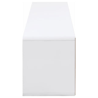 Ellice 71-inch TV Stand Media Console White