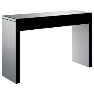 Gillian Mirrored Acrylic Entryway Console Table Silver