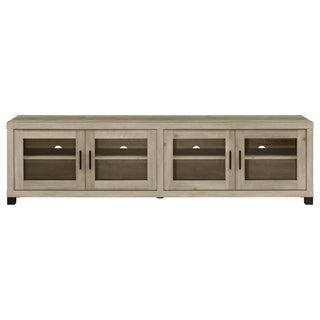 Sachin 3-piece 79" TV Entertainment Center Antique Pine
