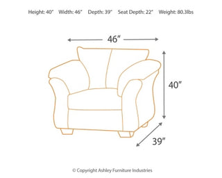Darcy Loveseat and 2 Chairs