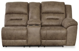 Ravenel Right-Arm Facing Power Reclining Loveseat with Console